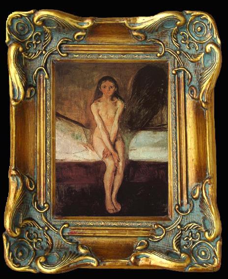 framed  Edvard Munch Pubescent, Ta013-2